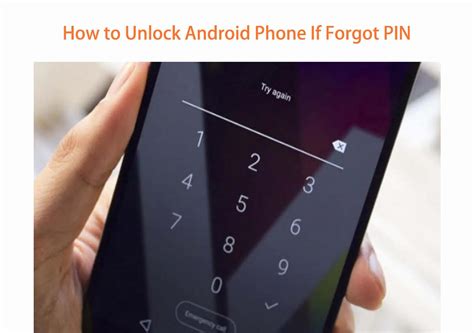 How to Unlock Android Phone If Forgot PIN [4 Easiest Ways].
